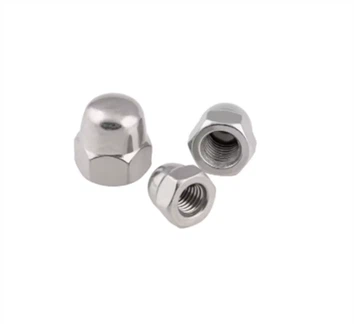 DIN1587 rosca d'acer inoxidable